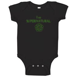 Supernatural-pentagram Baby One Piece Supernatural-pentagram Baby One Piece