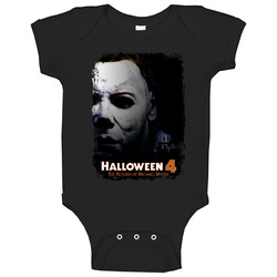 Halloween 4 The Return Of Michael Myers Scary Movie Halloween Baby One Piece Halloween 4 The Return Of Michael Myers Scary Movie Halloween Baby One Piece