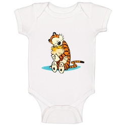 Calvin And Hobbes  6 Baby One Piece