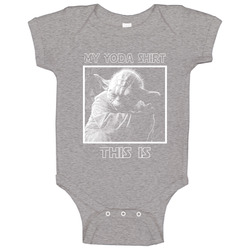 Master Yoda Baby One Piece Master Yoda Baby One Piece
