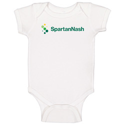 Spartannash Company Logo Employee Fan Baby One Piece Spartannash Company Logo Employee Fan Baby One Piece