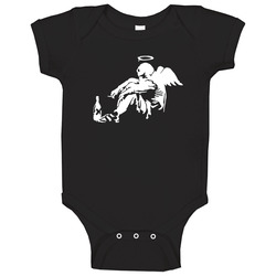 Fallen Angel Graffiti Art | T Merch Store Baby One Piece Fallen Angel Graffiti Art | T Merch Store Baby One Piece