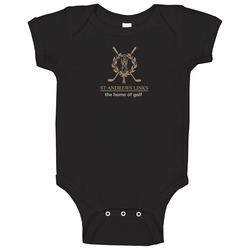 St Andrews Links Golf A Pig In Baby One Piece St Andrews Links Golf A Pig In Baby One Piece