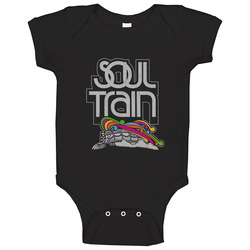 Soul Train, T-Shirt, R&B, Urban, Music, Don Cornelius, Motown, Retro, 60's, 70's Baby One Piece