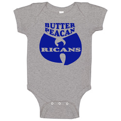 Wutang Butter Pecan Ricans Ice Cream Hip Hop Music Fan Baby One Piece