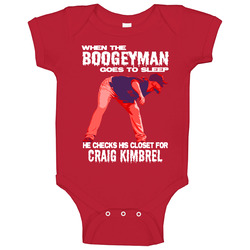 Craig Kimbrel Boston Baseball Fan Cool Boogeyman Mlb Baby One Piece Craig Kimbrel Boston Baseball Fan Cool Boogeyman Mlb Baby One Piece
