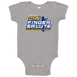 Chase Elliott One Finger Salute Ohhh Boy Racing Fan Baby One Piece Chase Elliott One Finger Salute Ohhh Boy Racing Fan Baby One Piece