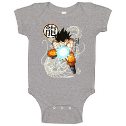 Dragon Ball Z Goku Kamehameha Baby One Piece