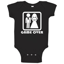Game Over Tee Baby One Piece Game Over Tee Baby One Piece