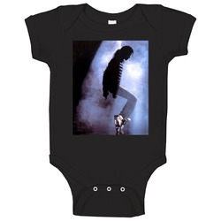 Michael Jackson Moonwalking Tribute Baby One Piece Michael Jackson Moonwalking Tribute Baby One Piece