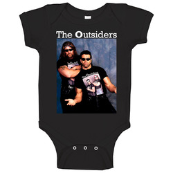 The Outsiders Wrestling Fan Tag Team Kevin Nash Scott Hall Baby One Piece