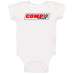 Comp Cams Automobile Car Truck Motorcycle Parts Cool Distressed Style Brand Logo Emblem Baby One Piece Comp Cams Automobile Car Truck Motorcycle Parts Cool Distressed Style Brand Logo Emblem Baby One Piece