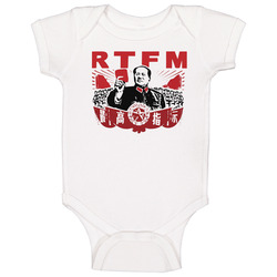 Chairman Mao Rtfm The It Crowd Popular Tv Show Baby One Piece Chairman Mao Rtfm The It Crowd Popular Tv Show Baby One Piece