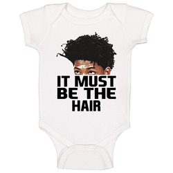 Elfrid Payton It Must Be The Hair Orlando Basketball Baby One Piece Elfrid Payton It Must Be The Hair Orlando Basketball Baby One Piece