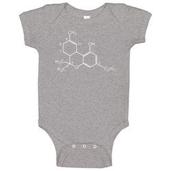 Cannabis Thc Weed Funny Baby One Piece Cannabis Thc Weed Funny Baby One Piece