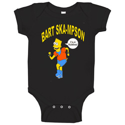 Bart Skampson The Simpsons Baby One Piece