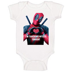 Deadpool Tshirt I'm Touching Myself Tonight Funny Comic Comics Hero Sarcastic Baby One Piece Deadpool Tshirt I'm Touching Myself Tonight Funny Comic Comics Hero Sarcastic Baby One Piece