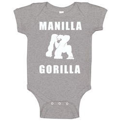 Manilla Gorilla Mohamed Ali Boxing Baby One Piece Manilla Gorilla Mohamed Ali Boxing Baby One Piece