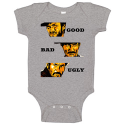 The Good Bad And Ugly Blonde Clint East Wood Baby One Piece The Good Bad And Ugly Blonde Clint East Wood Baby One Piece