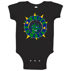 White Zombie Rob Indrustrial Metal Rock Baby One Piece White Zombie Rob Indrustrial Metal Rock Baby One Piece