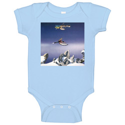 Classic Rock Yes Shows Album Cover Baby One Piece Classic Rock Yes Shows Album Cover Baby One Piece