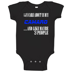 All I Care About Is My Camaro Car Lover Baby One Piece All I Care About Is My Camaro Car Lover Baby One Piece