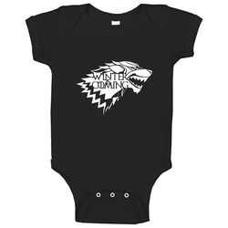 House Stark Winter Menb Baby One Piece House Stark Winter Menb Baby One Piece