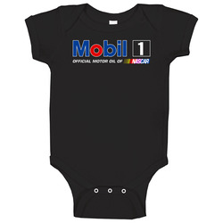 Mobil1 Black Baby One Piece Mobil1 Black Baby One Piece