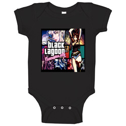 Black Lagoon 01 Baby One Piece Black Lagoon 01 Baby One Piece