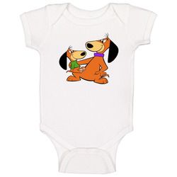 Augie Doggy And Daddy Doggy Baby One Piece
