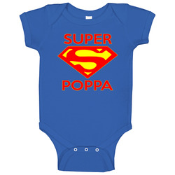 Super Poppa Baby One Piece Super Poppa Baby One Piece