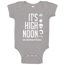 Overwatch Heroes T Shirt It's High Noon McCree Team Tee Baby One Piece Overwatch Heroes T Shirt It's High Noon McCree Team Tee Baby One Piece