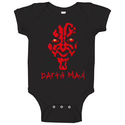 Darth Maul Star Wars Vader Sith Luke Baby One Piece Darth Maul Star Wars Vader Sith Luke Baby One Piece