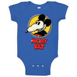 New Mickey Rat Retro Baby One Piece New Mickey Rat Retro Baby One Piece