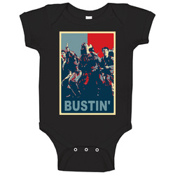 Ghostbusters Bustin' Hope Movie Baby One Piece Ghostbusters Bustin' Hope Movie Baby One Piece
