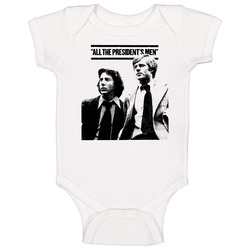 All The President's Men Retro Movie Nixon Baby One Piece All The President's Men Retro Movie Nixon Baby One Piece