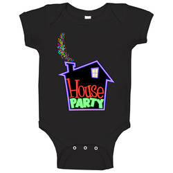 90s Movie Kid House Party Retro Baby One Piece 90s Movie Kid House Party Retro Baby One Piece