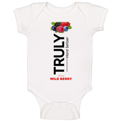 Truly Hard Seltzer Wild Berry Halloween Costume Alcohol Drink Baby One Piece Truly Hard Seltzer Wild Berry Halloween Costume Alcohol Drink Baby One Piece