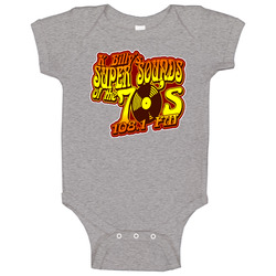 Reservior Dogs K Billys Super Sounds Of The 70s Baby One Piece Reservior Dogs K Billys Super Sounds Of The 70s Baby One Piece