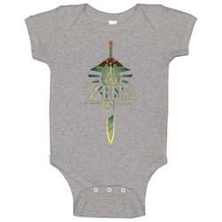Zelda Master Sword Baby One Piece Zelda Master Sword Baby One Piece