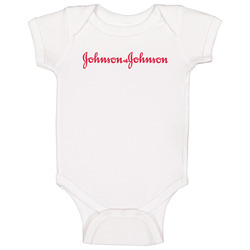 Johnson And Johnson Logo Baby One Piece Johnson And Johnson Logo Baby One Piece
