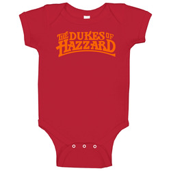 Dukes Of Hazard Baby One Piece Dukes Of Hazard Baby One Piece