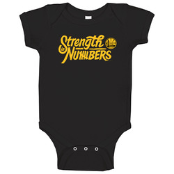 Golden State Warriors California Basketball Strength In Numbers Playoff 2016 Fan Baby One Piece Golden State Warriors California Basketball Strength In Numbers Playoff 2016 Fan Baby One Piece