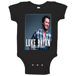 Luke Bryan Crash My Party Album Cover Baby One Piece Luke Bryan Crash My Party Album Cover Baby One Piece