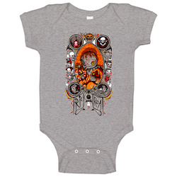 Horror Movie Classic Trick R Treat Halloween Baby One Piece Horror Movie Classic Trick R Treat Halloween Baby One Piece