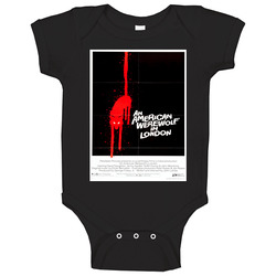 An American Werewolf In London 80's Cult Classic Horror Movie Baby One Piece An American Werewolf In London 80's Cult Classic Horror Movie Baby One Piece
