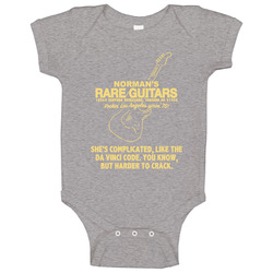 Forgetting Sarah Marshall Normans Rare Guitars Shes Complicated Like The Da Vinci Code Favorite Movie Quotes Baby One Piece Forgetting Sarah Marshall Normans Rare Guitars Shes Complicated Like The Da Vinci Code Favorite Movie Quotes Baby One Piece