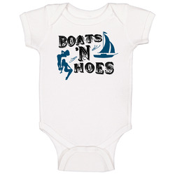 Boats N Hoes Step Brothers Baby One Piece Boats N Hoes Step Brothers Baby One Piece