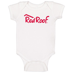 Red Roof Accommodation Hotel Logo Cool Gift Baby One Piece Red Roof Accommodation Hotel Logo Cool Gift Baby One Piece