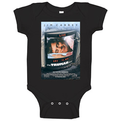 The Truman Show Cool 90's Comedy Vintage Classic Movie Fan Baby One Piece The Truman Show Cool 90's Comedy Vintage Classic Movie Fan Baby One Piece